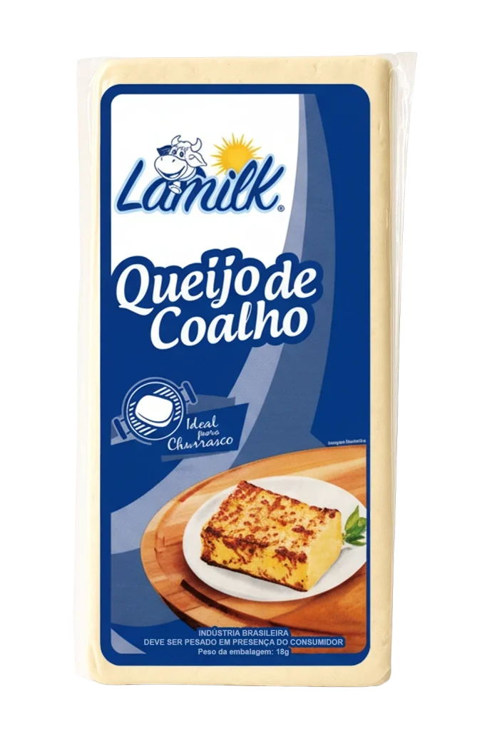 Queijo Coalho 3kg do Laticínios Lamilk, distribuidor de queijo no RJ