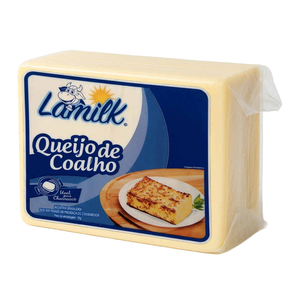 Queijo Coalho 8kg do Laticínios Lamilk, distribuidor de queijo no RJ